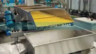 Classical cornflakes making machine sugar coating corn flakes production line