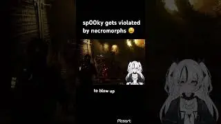 sp00ky gets attacked in #deadspaceremake !!! #vtuber #newvtuber #gaming #deadspace #vtuberclips