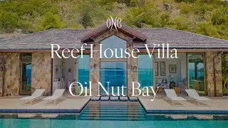 Reef House | 3-Bedroom Estate Villa with Infinity Pool & Necker Island Views | Oil Nut Bay, BVI