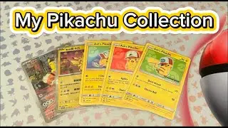 My Pikachu Collection! #pokemon #pokemoncards #4u #pokemontcg #collection #cardcollection #rarecard