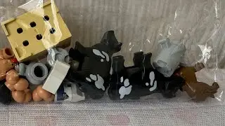 Woolworths Bricks LEGO Supermarket Farm Animals Cows Hens Dog Eggs Milk ASMR unboxing collectible