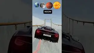 Car vs Gravity 🤯😯#beamngdrive #shorts #gravity