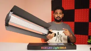 HIFFIN HF-550 RGB LED light stick for YouTube | Light for studio setup