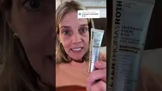 the new Instant Firmx Eye Temporary Eye Tightener Easy Wear formula from Thomas Roth Labs was