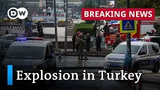 Suicide bomber detonates device in Turkish capital | DW News