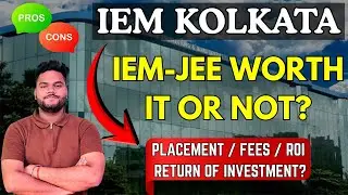 IEM-JEE  EXAM WORTH IT OR NOT? | IEM JEE 2026 | IEM KOLKATA | WBJEE 2026 #iemjee2026 #wbjee2026