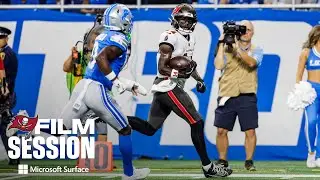 Rond&eacute; Barber Breaks Down Liam Coen's Brilliance vs. Lions | Film Session | Tampa Bay Buccaneers