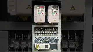 Применение VFD на камнерезном станке #vfd #drive