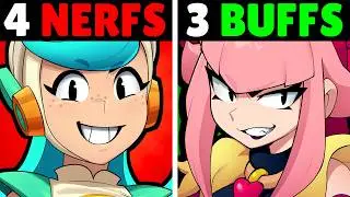 NEWS! 56 Update Balance Changes coming to Brawl Stars!
