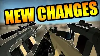 NEW CHANGES! M107 Shotgun!? (Dust Shot), Famas Buff (F1 & G2), ZIP STOCK... (Phantom Forces TP)