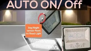 How to Convert ANY LED Light into a DAY/NIGHT Sensor Light! #ledlights #ledlightrepair #sensorlight