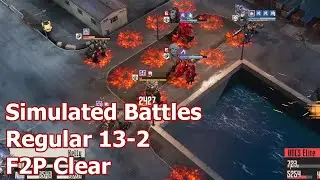 [Mecharashi] Simulated Battles Regular 13-2 F2P Clear