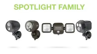 Mr Beams Wireless Battery Powered Spotlight Family for Instant Home Security