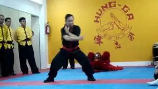 Tiet Sin Kuen by GM Frank Yee on Great Opening of YEE'S HUNG GA BRASIL