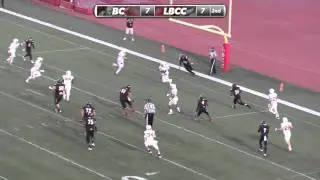BC kills this drive at 9:05 with this INT