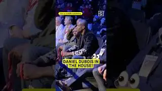 Daniel Dubois is here for Joyce vs. Hrgovic 👀