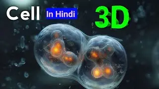 cell structure and function | cell 3d animation in hindi