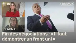Donald Trump met fin aux n&eacute;gociations avec le Canada : r&eacute;action de Julie White | D'abord l'info