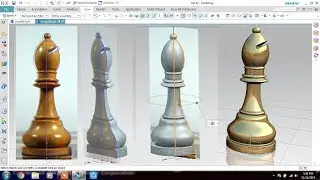#NX CAD #TUTORIAL 5.2 #Surface using Raster Image #Bishop