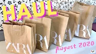 ZARA HAUL August 2020 from #SpringSummer2020 Collection
