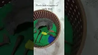Tools and weapons of early man project.