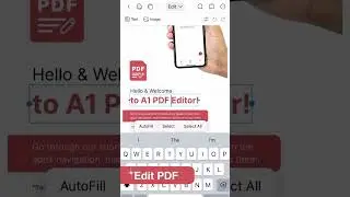 A1 Office Suite PDF, Excel, Word, Docx Solution in Single App.