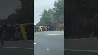 Un Modasa Zeus 5 De ETM Volcado En La Ruta 5 Sur #busologiachilena