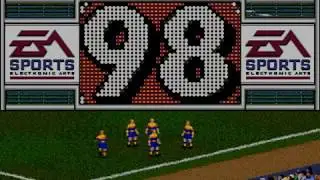 SEGA Genesis. FIFA 98: Road to World Cup. Dream Team - Brazill.