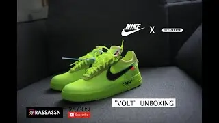 NIKE AIR FORCE 1 VOLT! UnBoxing!