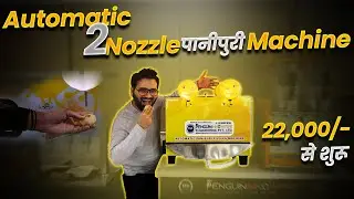 Panipuri Filling Machine | 2 Nozzel Filling Machine #trending #video #feed