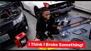 The Audi R8 V10+ Rebuild *FIRST THE BUMPERS*