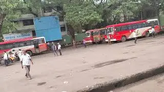 Pune SWARGATE bus stand | KKRTC bus Gang 😎😍| Late Evening & night riders | 6:50pm | Aug 13 | Part 18