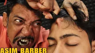 Unlimited Hair Cracking by Asim Barber | Head Massage & Neck Cracking | Hair Scratching | Sleep ASMR