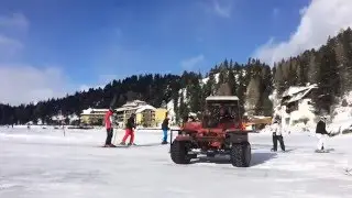 Das See-Taxi auf der  Turracher H&ouml;he