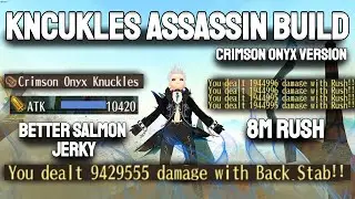 Knuckle Assassin Build with CRIMSON ONYX (1 SLOT) in TORAM ONLINE
