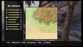 Hew's Bane Treasure Map 1