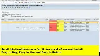 SAP SOD Risk and the Related Postings