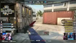 s1mple force AWP Quad Kill - Team Liquid vs CLG MLG CS:GO Major Championship: Columbus Quarterfinal