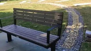 Garden Bench Installation  | UrbanLand Products&rdquo;