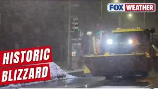 New England Smacked By Intense Winds, Snow During Historic Blizzard