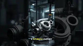 Turbocharger Assembly in 16 Seconds! #carproduction #factoryprocess #manufacturing #engineering