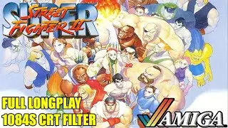 Super Street Fighter 2 AGA Longplay - Commodore Amiga - 1084s CRT Filter