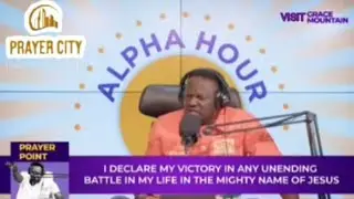 AGGRESSIVE PRAYERS INVOKING THE NAME OF JESUS WITH PST. ELVIS AGYEMANG #alphahour