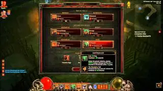 Diablo 3 tutorial | How to have different skills from same tier in action bar