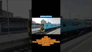 2 Freshly Painted Network Rail Class 153s Depart Derby #test #train #shortsfeed