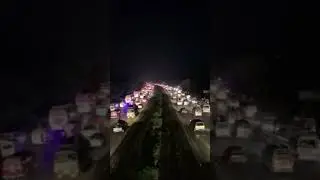 Inching toward Islamabad Toll Plaza