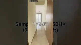 GAMI ASTERS | 2.5 BHK SAMPLE FLAT TOUR | NAVI MUMBAI PROJECT | GHANSOLI | Call- 7021313231 For Info