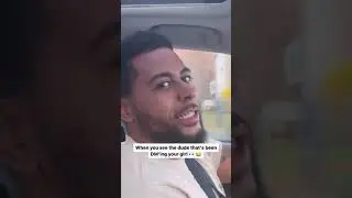 When you see the dude that's been DM'ing your girl 👀😂