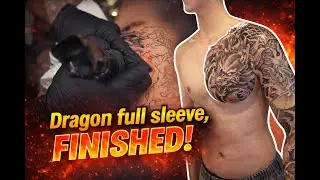 MASSIVE Dragon Tattoo | The Complete Process