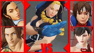 KARIN ( KBradJStorm ) LONGPLAY SFV CE Replay vs Cast of Street Fighter V Characters